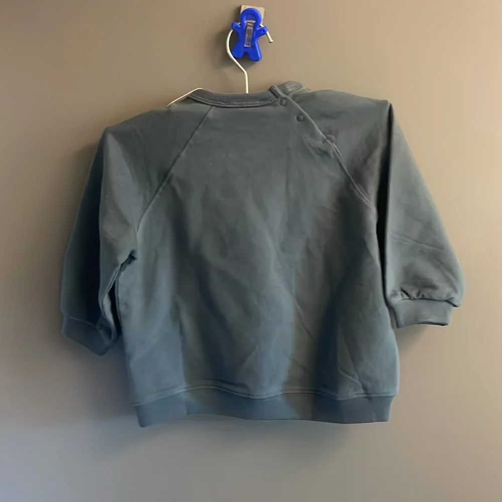 NWT,‎ Zara, 12-18mos, personalized sweatshirt,